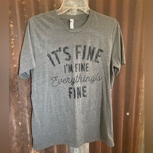 Bella Canvas Dark Gray Graphic Tee